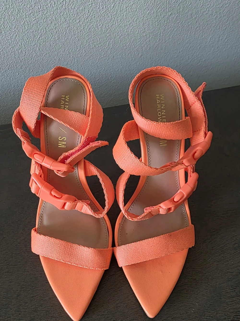 Steve Madden - Winnie Harlow Rumpunch Strappy Pointed-Toe Heel Sandles